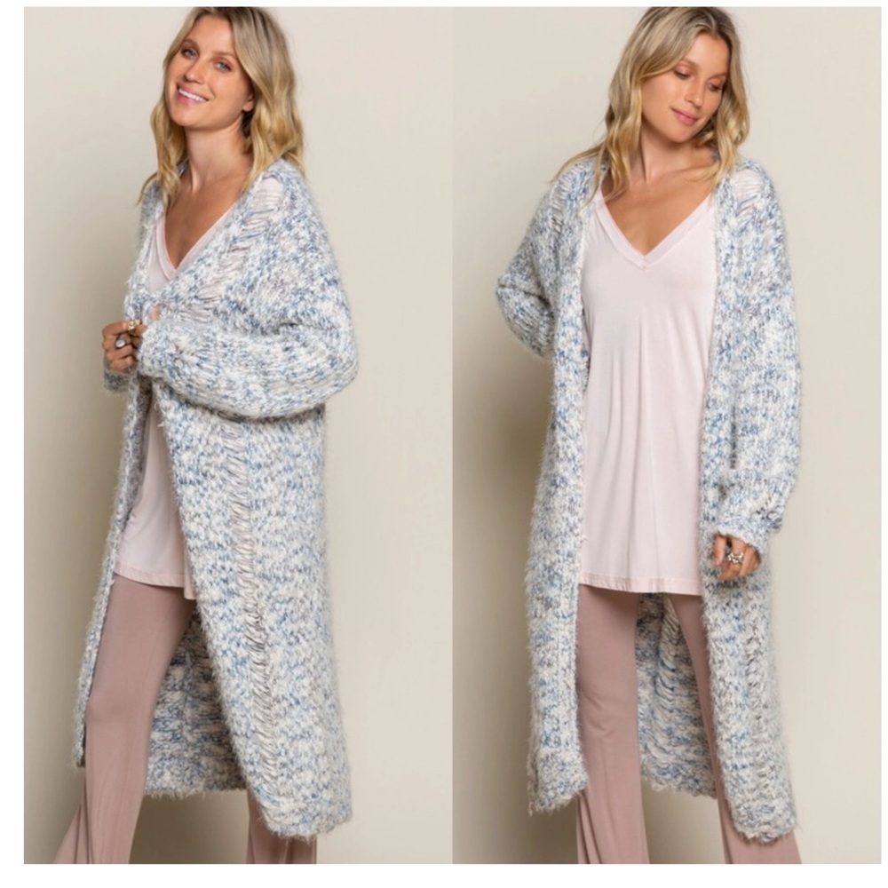 Multicolored Cozy Cardi - Picture 7 of 13